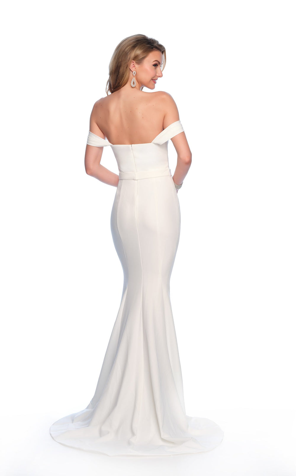 Dave and Johnny 12087 Bridal Dress details - VOLAKK