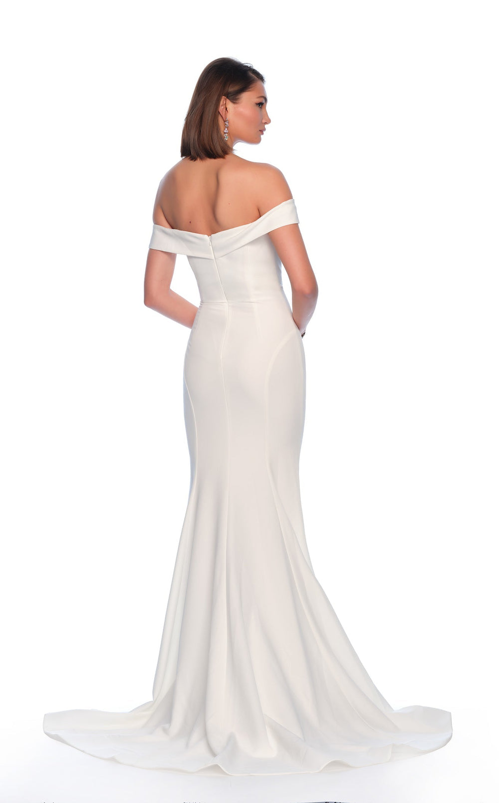 Dave and Johnny 12088 Bridal Dress details - VOLAKK