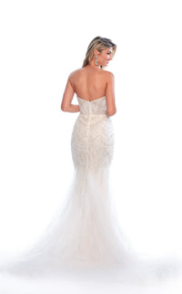 Dave and Johnny 12107 Bridal Dress view 3