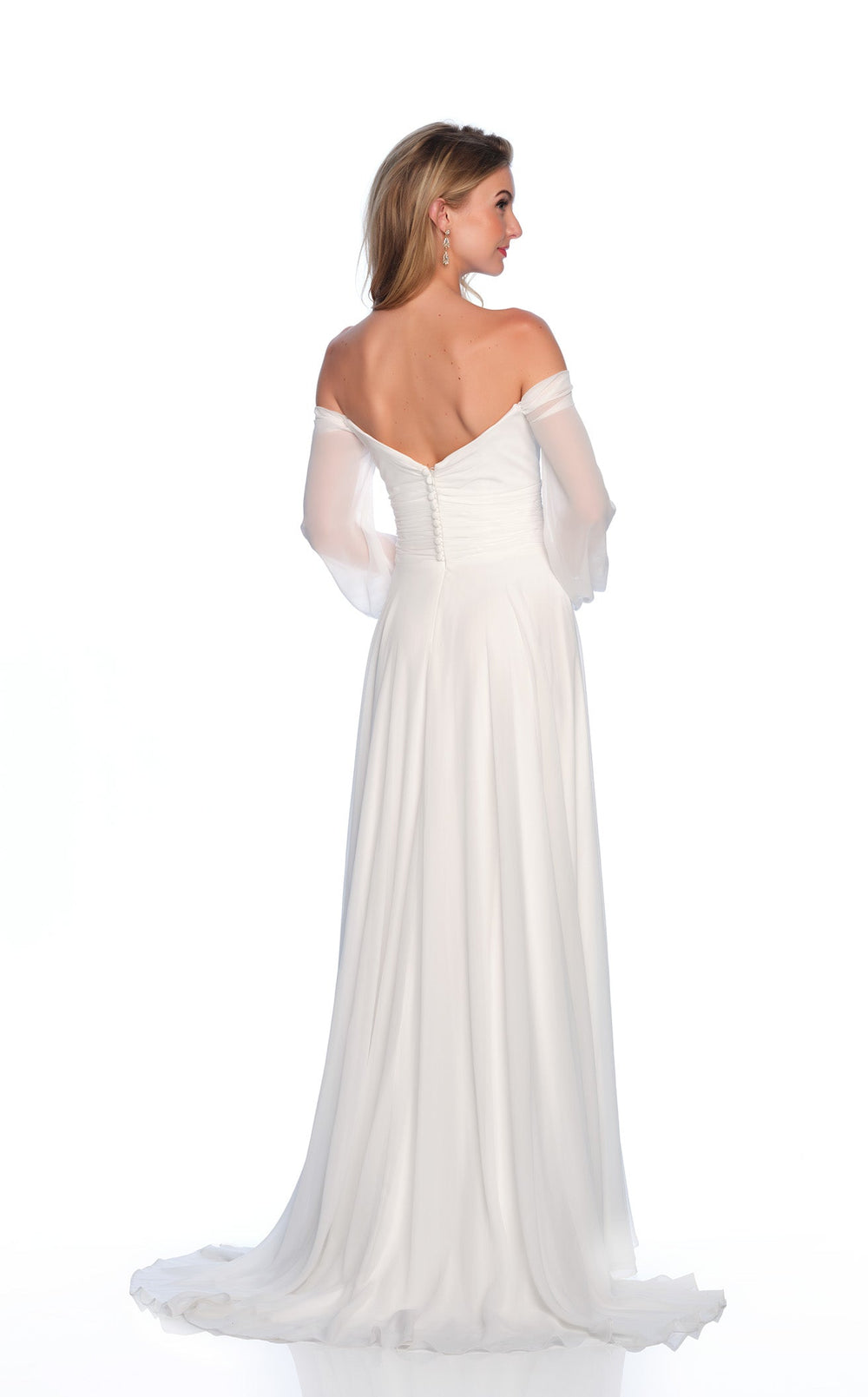 Dave and Johnny 12308 Bridal Dress details - VOLAKK