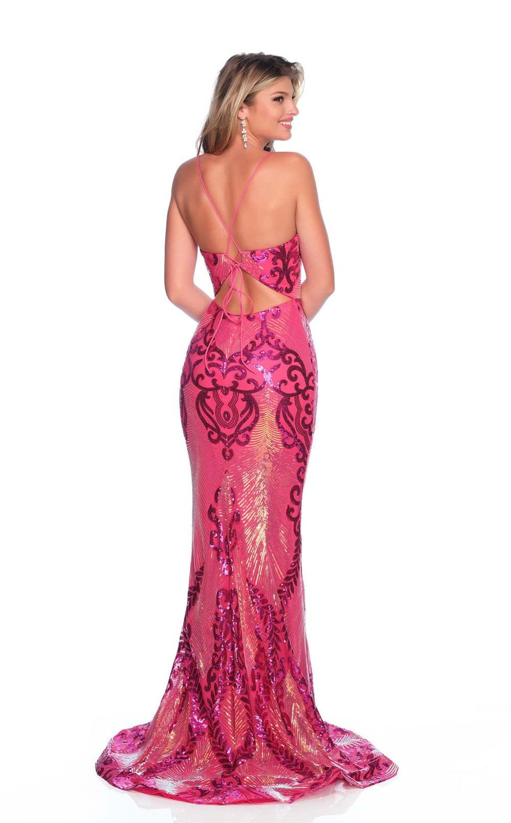 Dave and Johnny 12343 Dress details - VOLAKK