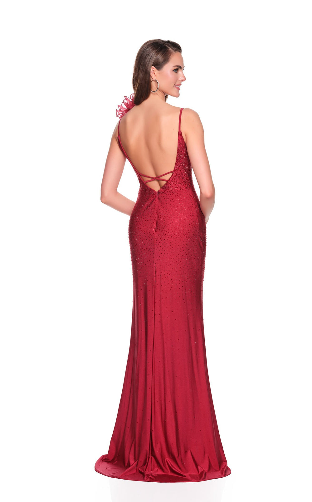Exquisite Dave and Johnny 12412 Dress detail view - VOLAKK