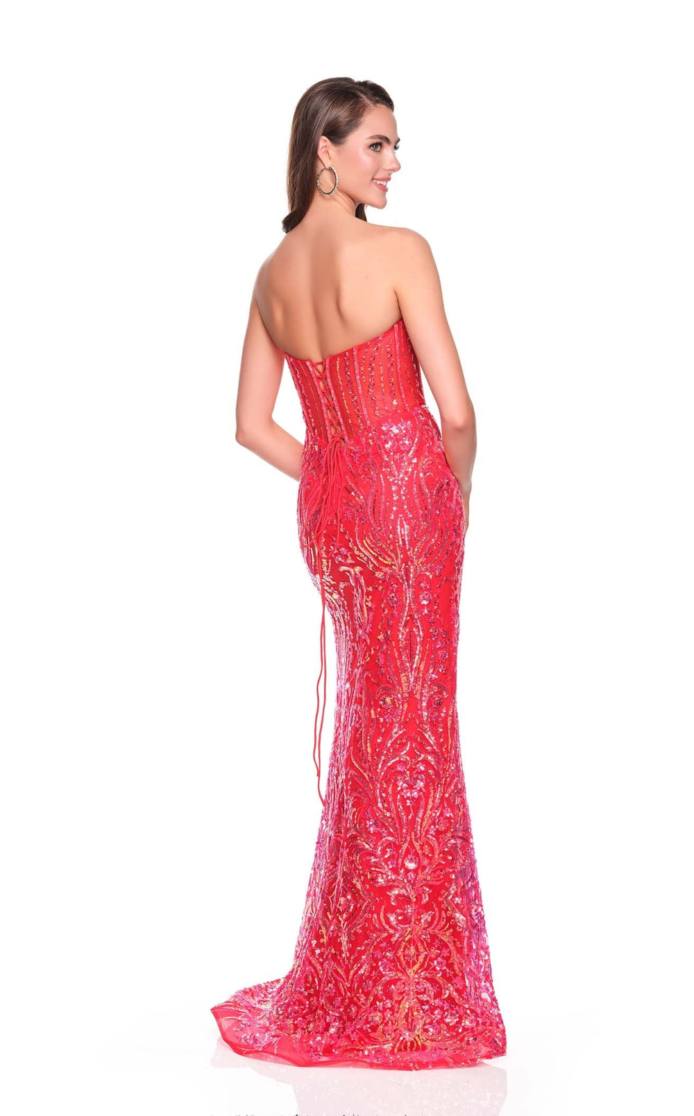 Dave and Johnny 12516 Dress details - VOLAKK