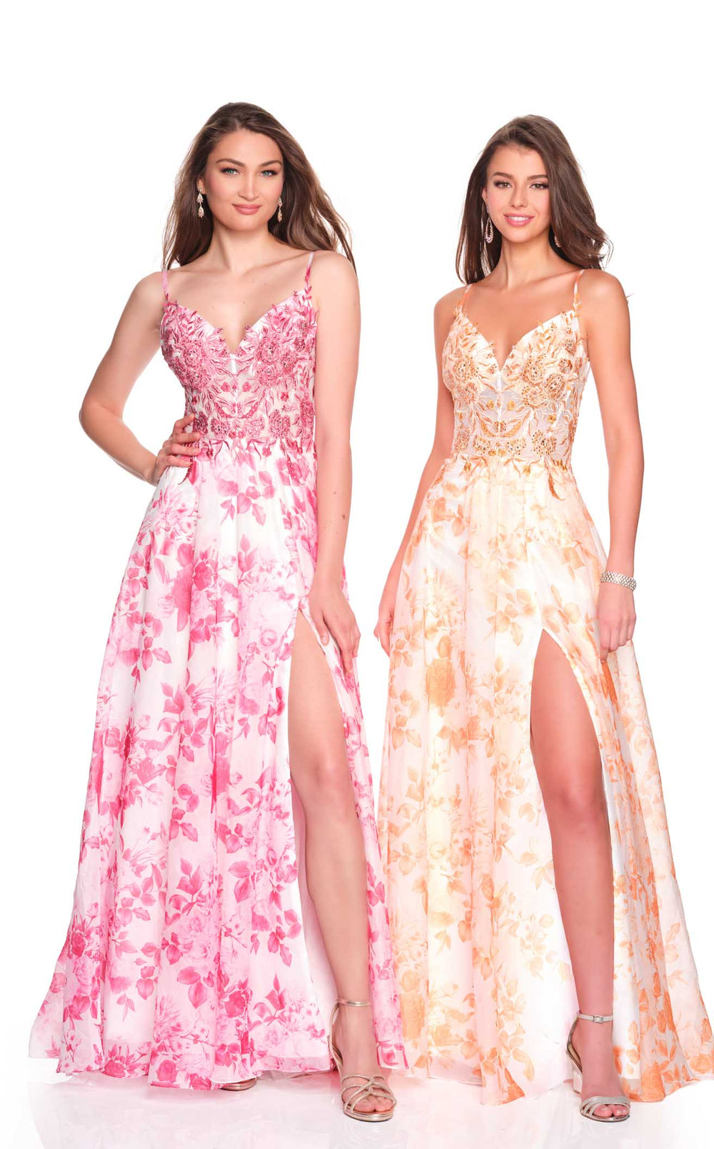 Exquisite Dave and Johnny 12684 Dress detail view - VOLAKK