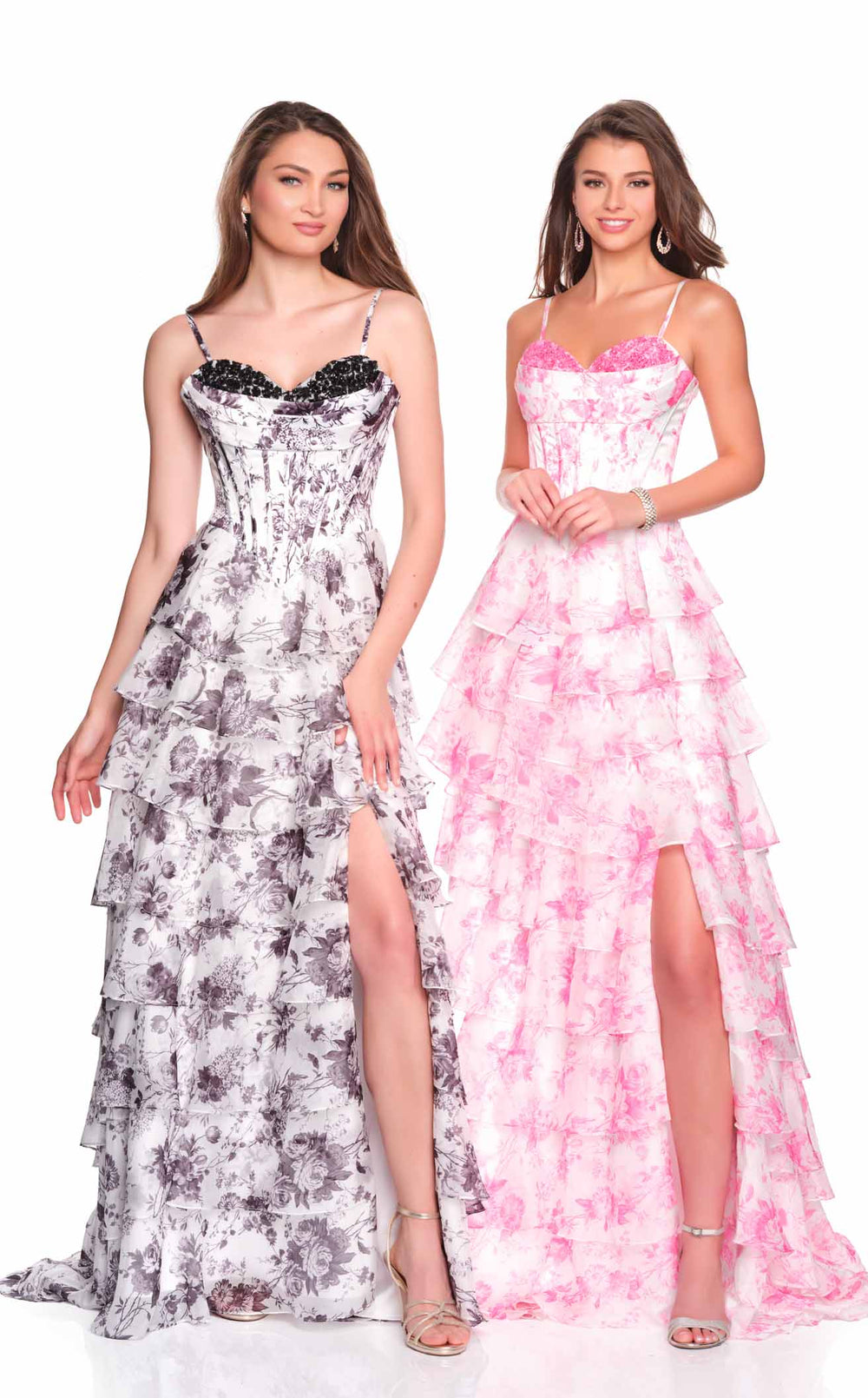Exquisite Dave and Johnny 12720 Dress detail view - VOLAKK
