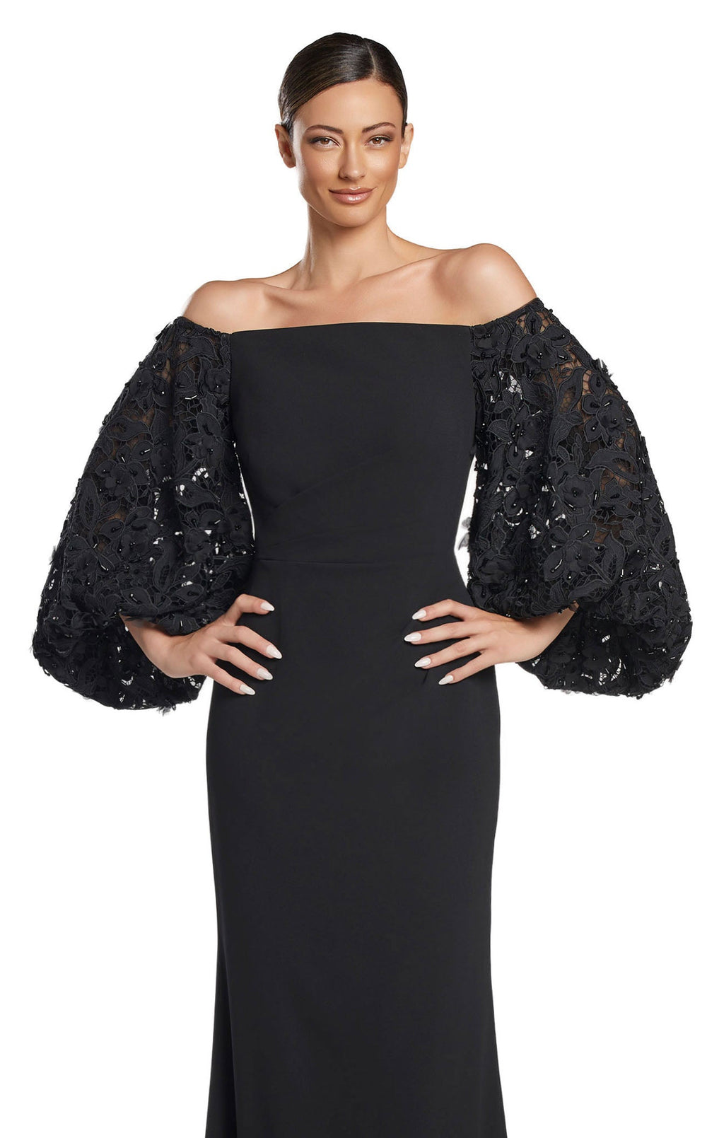 Exquisite Alexander by Daymor 2047F24 Dress detail view - VOLAKK