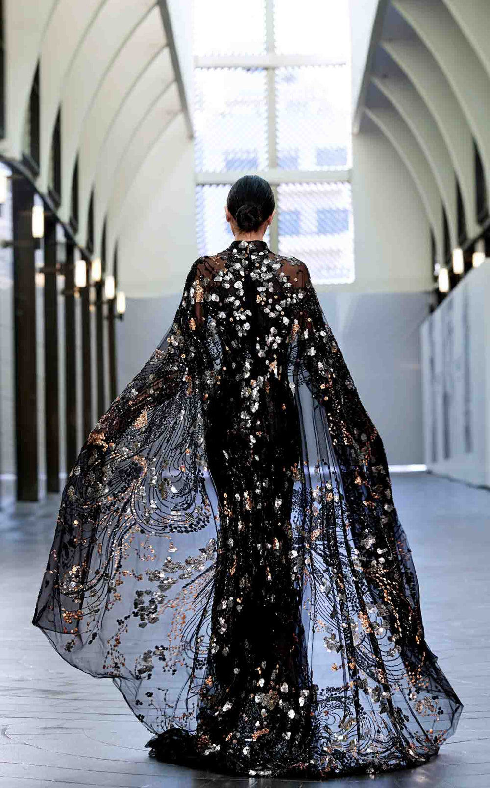 Edward Arsouni Couture 1003 Dress details - VOLAKK