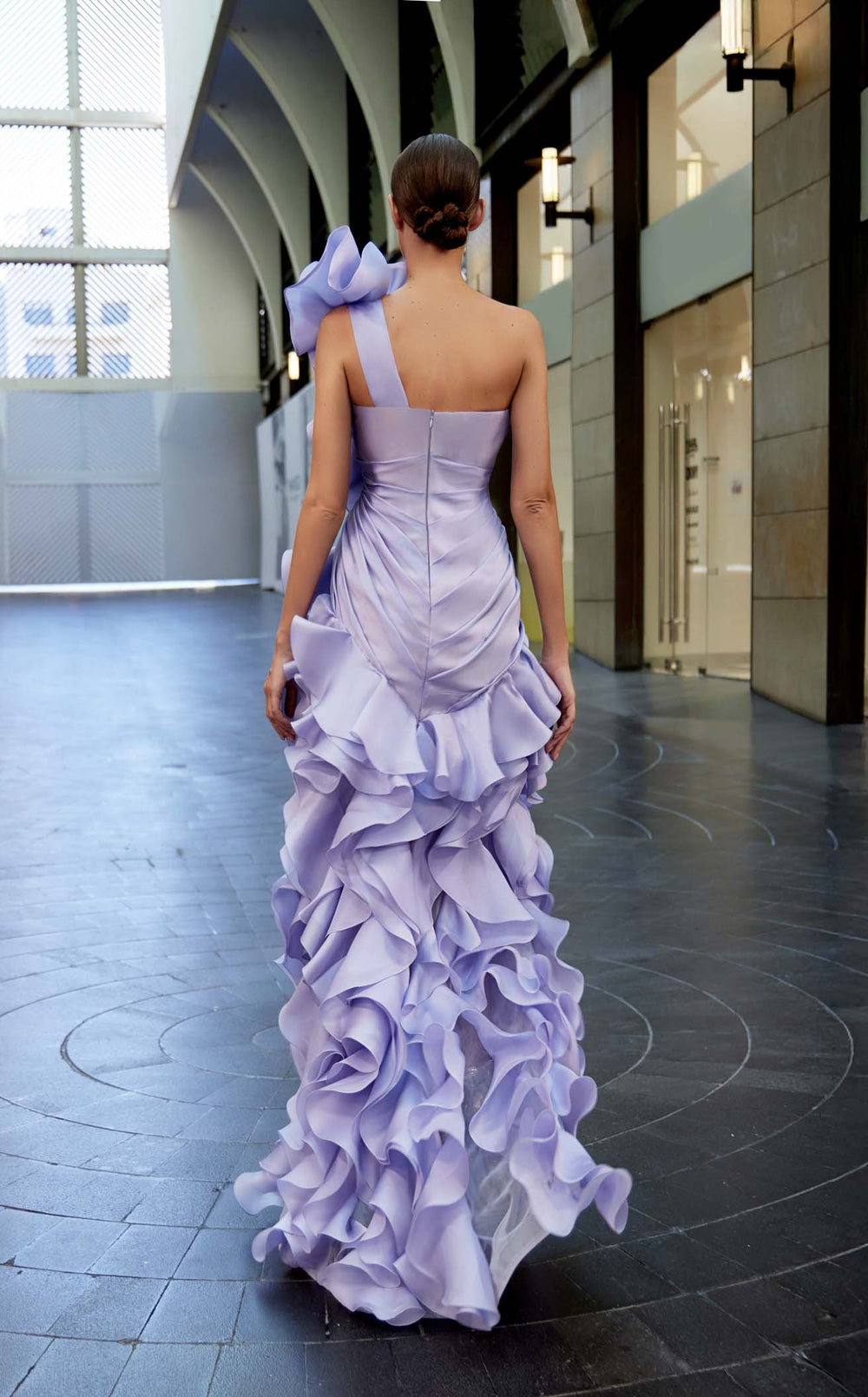 Edward Arsouni Couture 1006 Dress details - VOLAKK