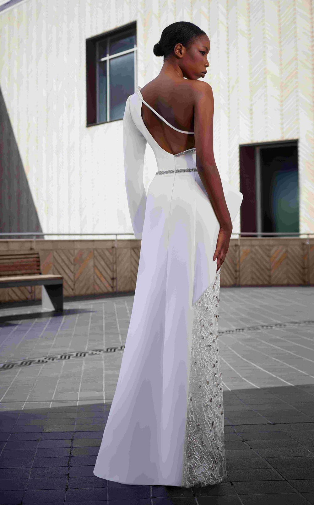 Edward Arsouni Couture 986 Dress details - VOLAKK