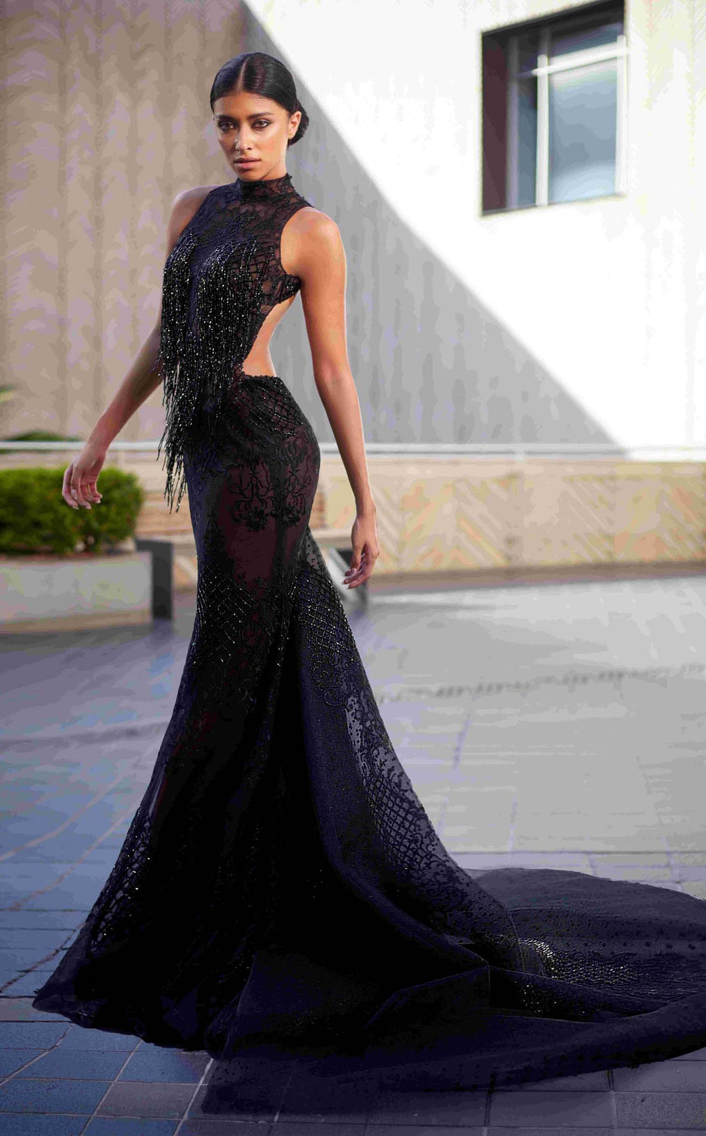 Edward Arsouni Couture 991 Dress details - VOLAKK
