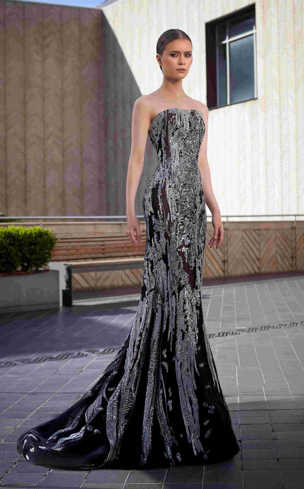 Edward Arsouni Couture 994 Dress details - VOLAKK