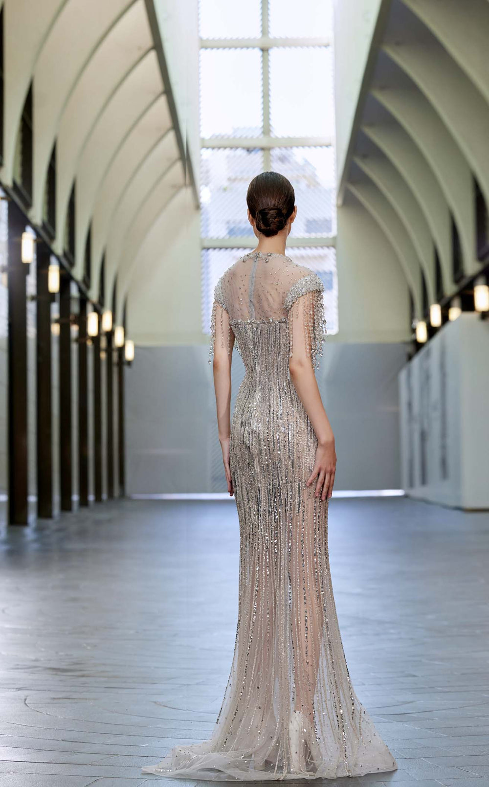 Edward Arsouni Couture 998 Dress details - VOLAKK