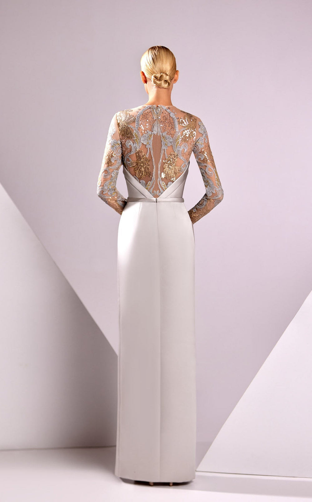 Edward Arsouni Couture FW24916 Dress details - VOLAKK