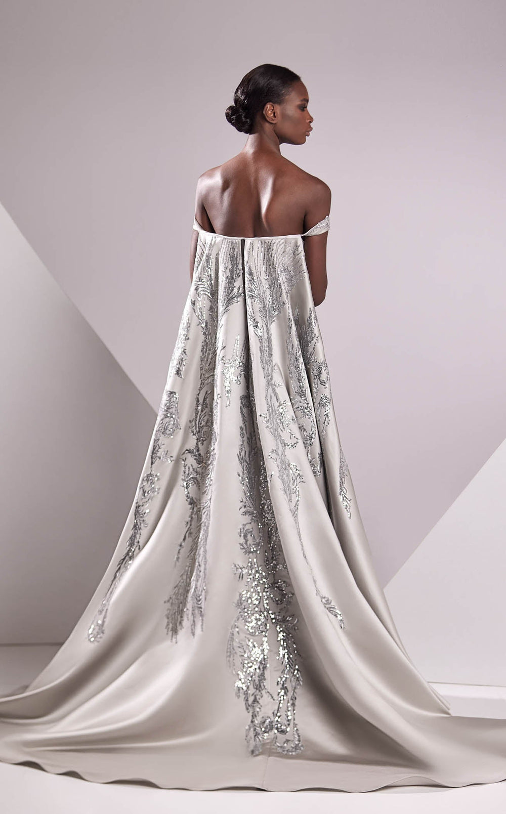 Edward Arsouni Couture FW24921 Dress details - VOLAKK
