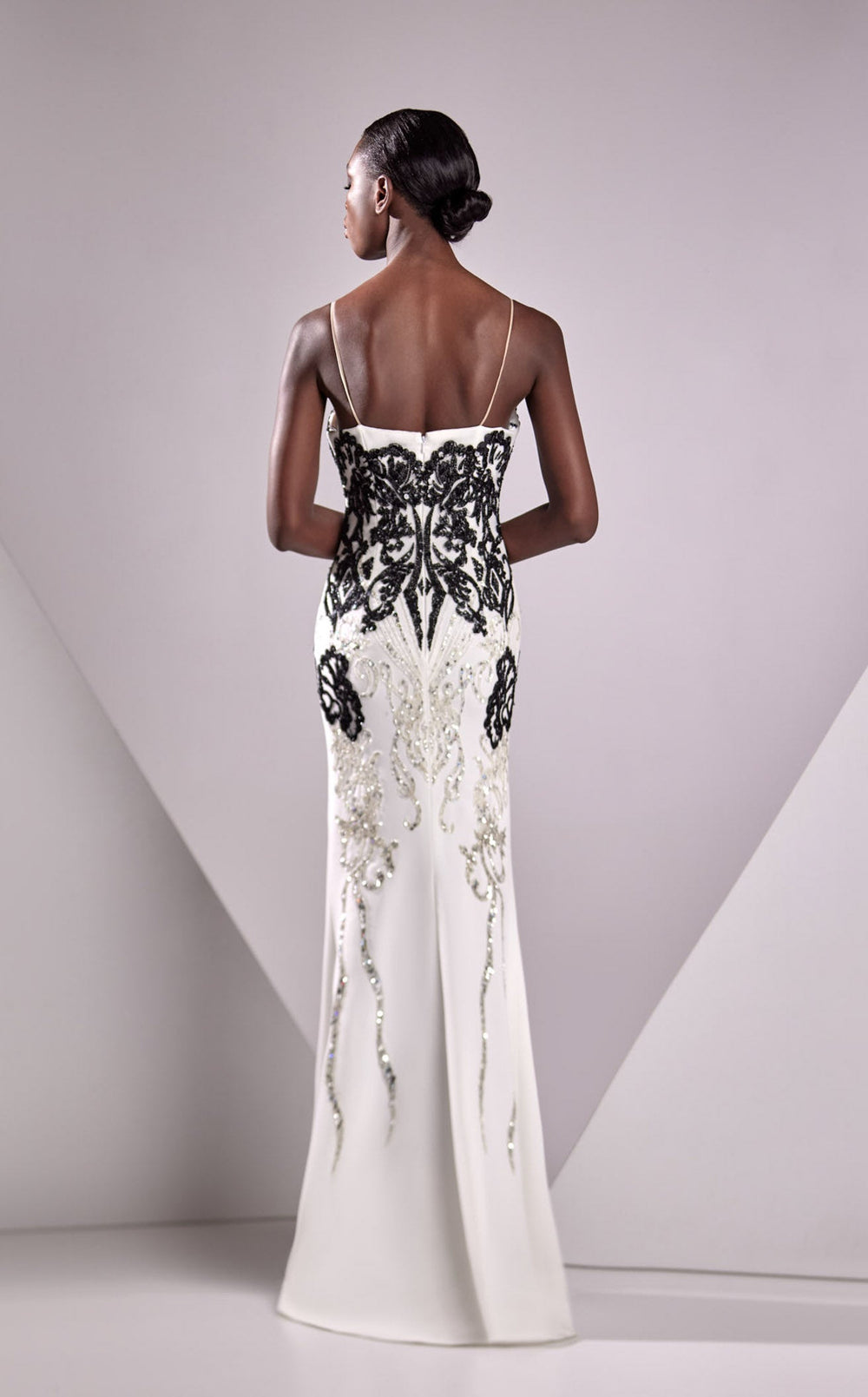 Edward Arsouni Couture FW24926 Dress details - VOLAKK
