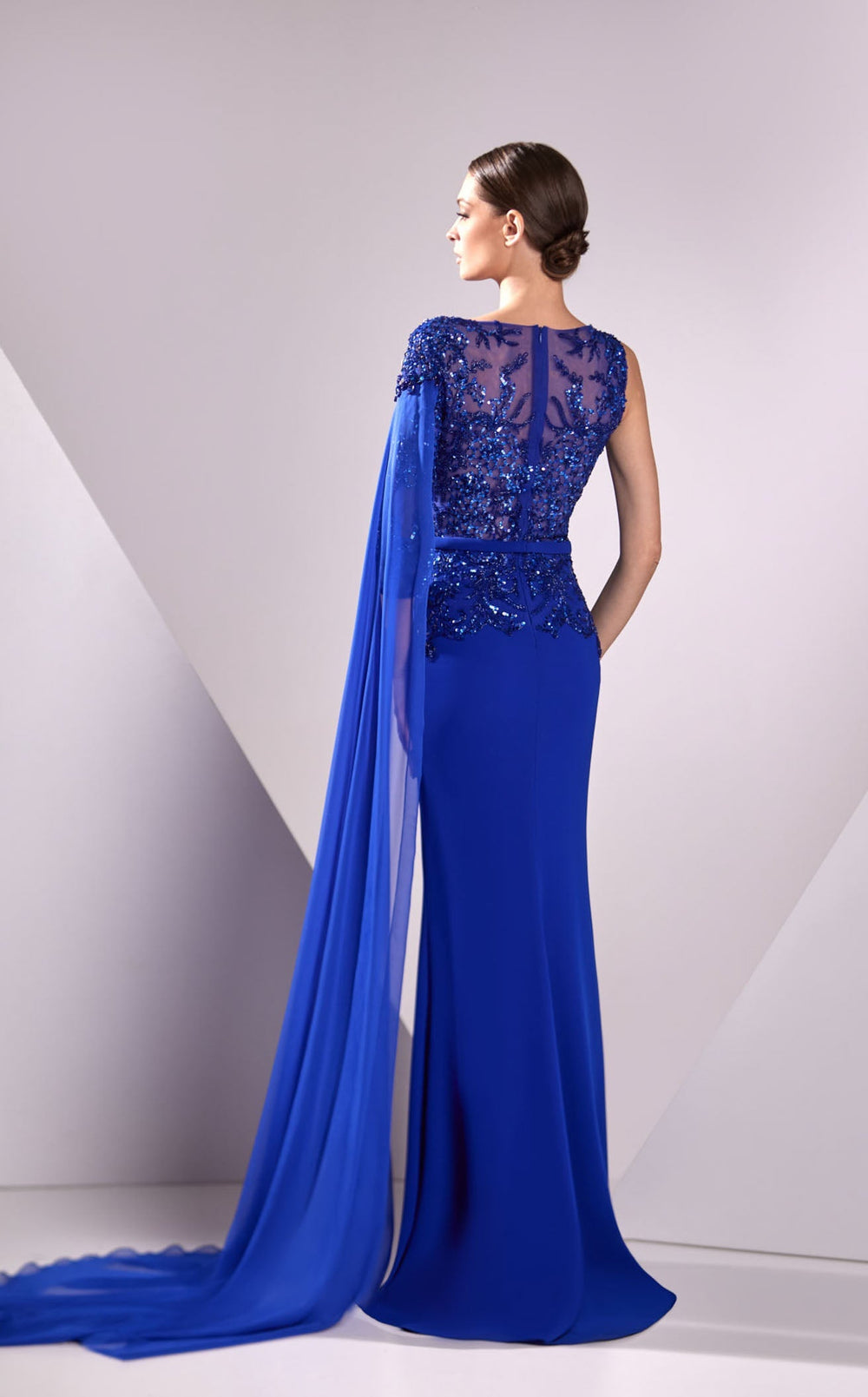 Edward Arsouni Couture FW24948 Dress details - VOLAKK