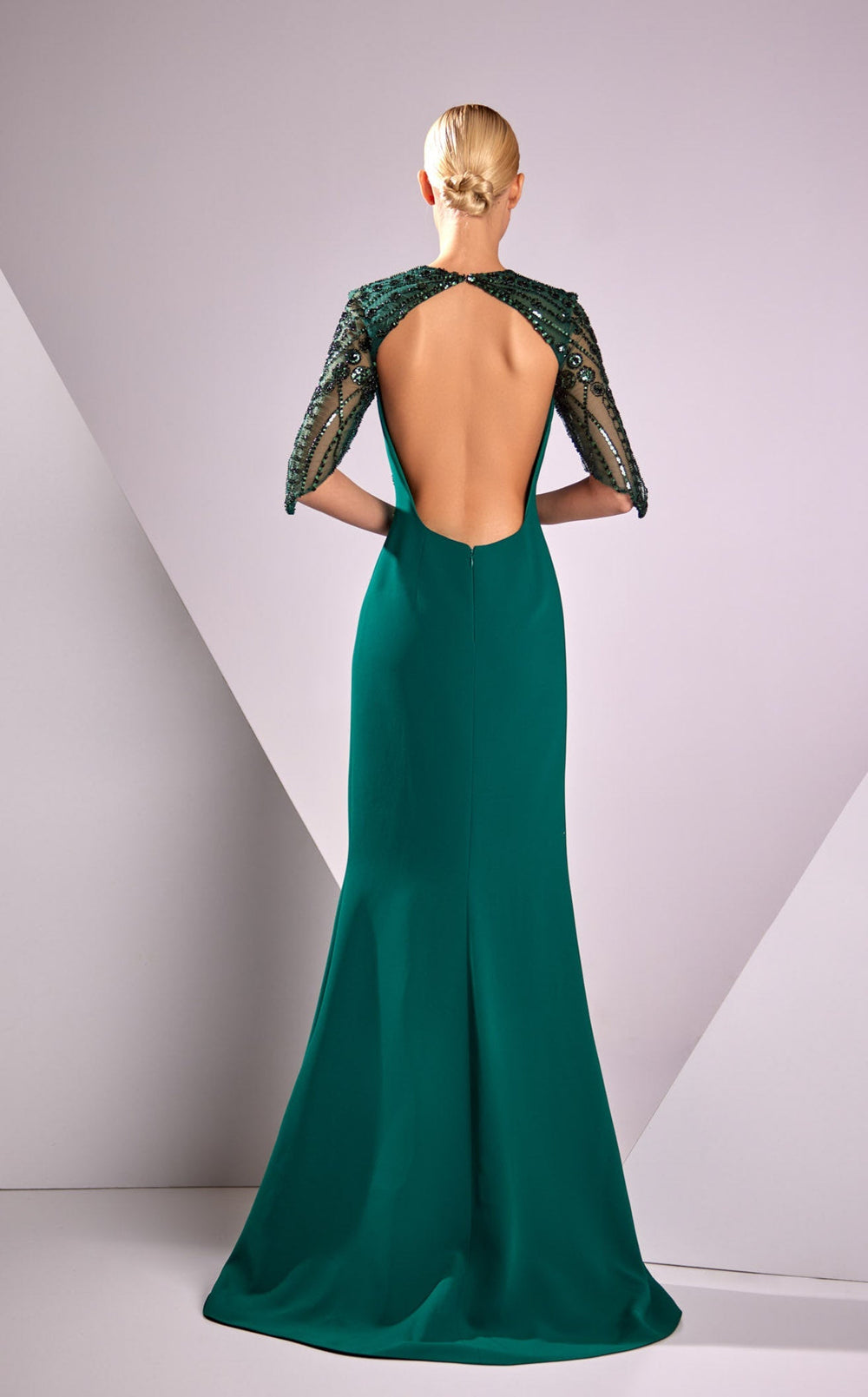Edward Arsouni Couture FW24953 Dress details - VOLAKK