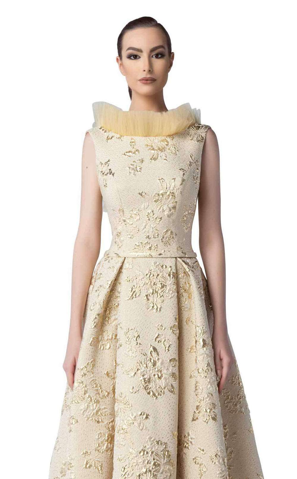 Edward Arsouni Couture 0223 Dress details - VOLAKK