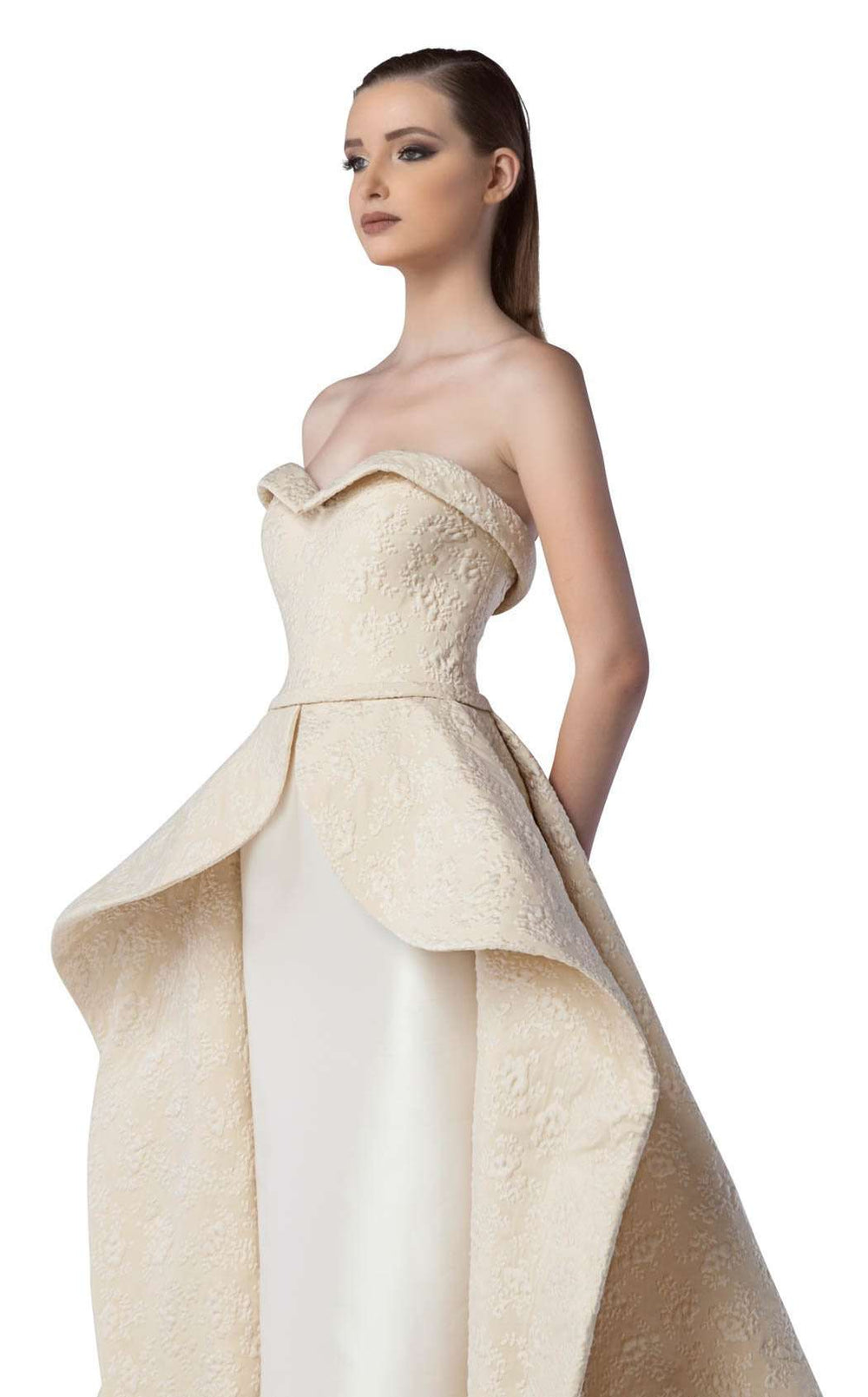 Edward Arsouni Couture 0231 Dress details - VOLAKK