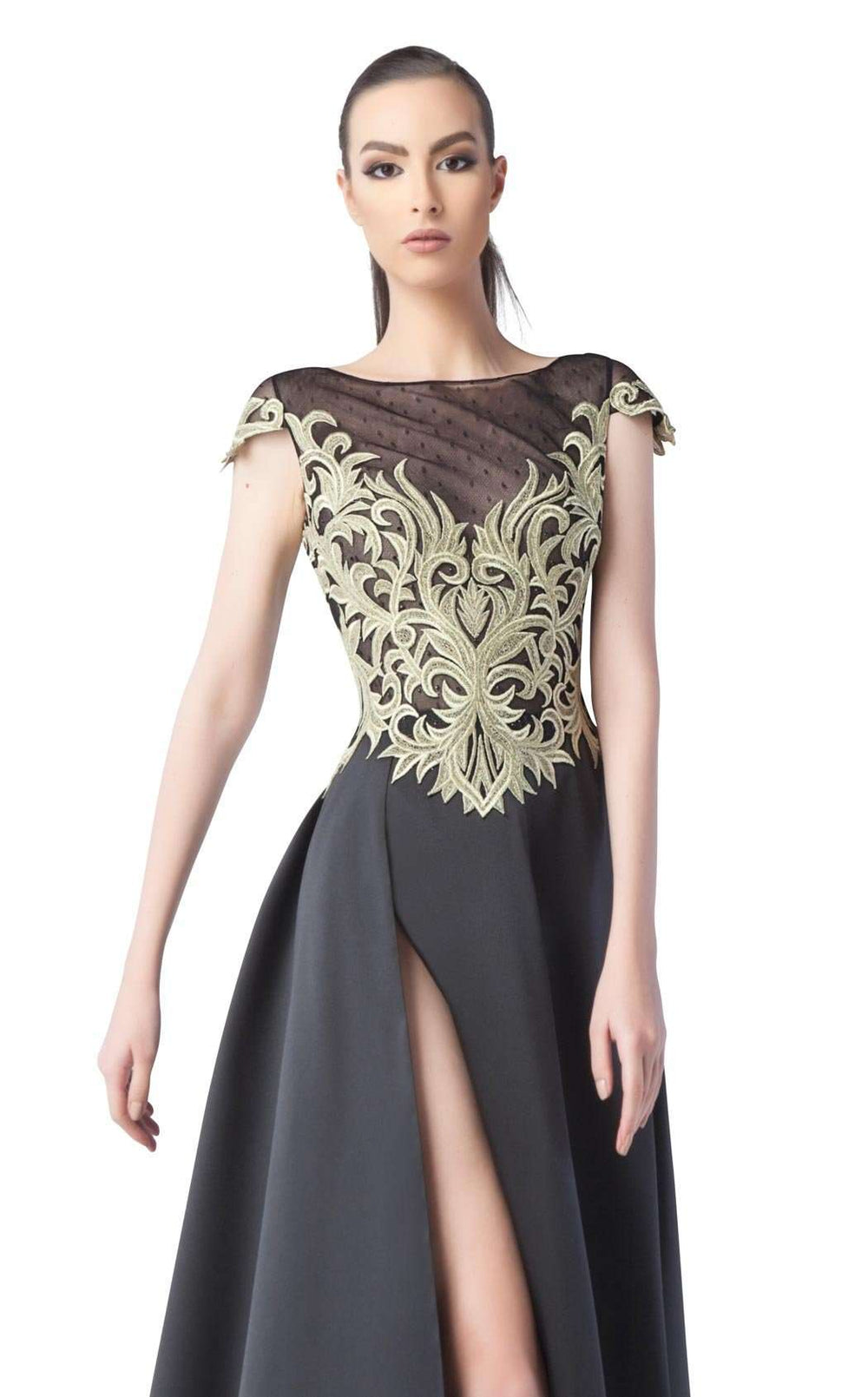 Edward Arsouni Couture 0238 Dress details - VOLAKK