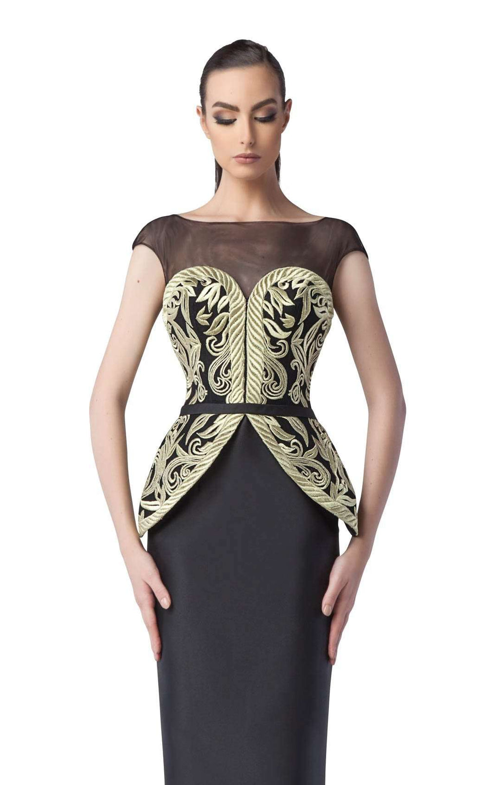 Edward Arsouni Couture 0242 Dress details - VOLAKK