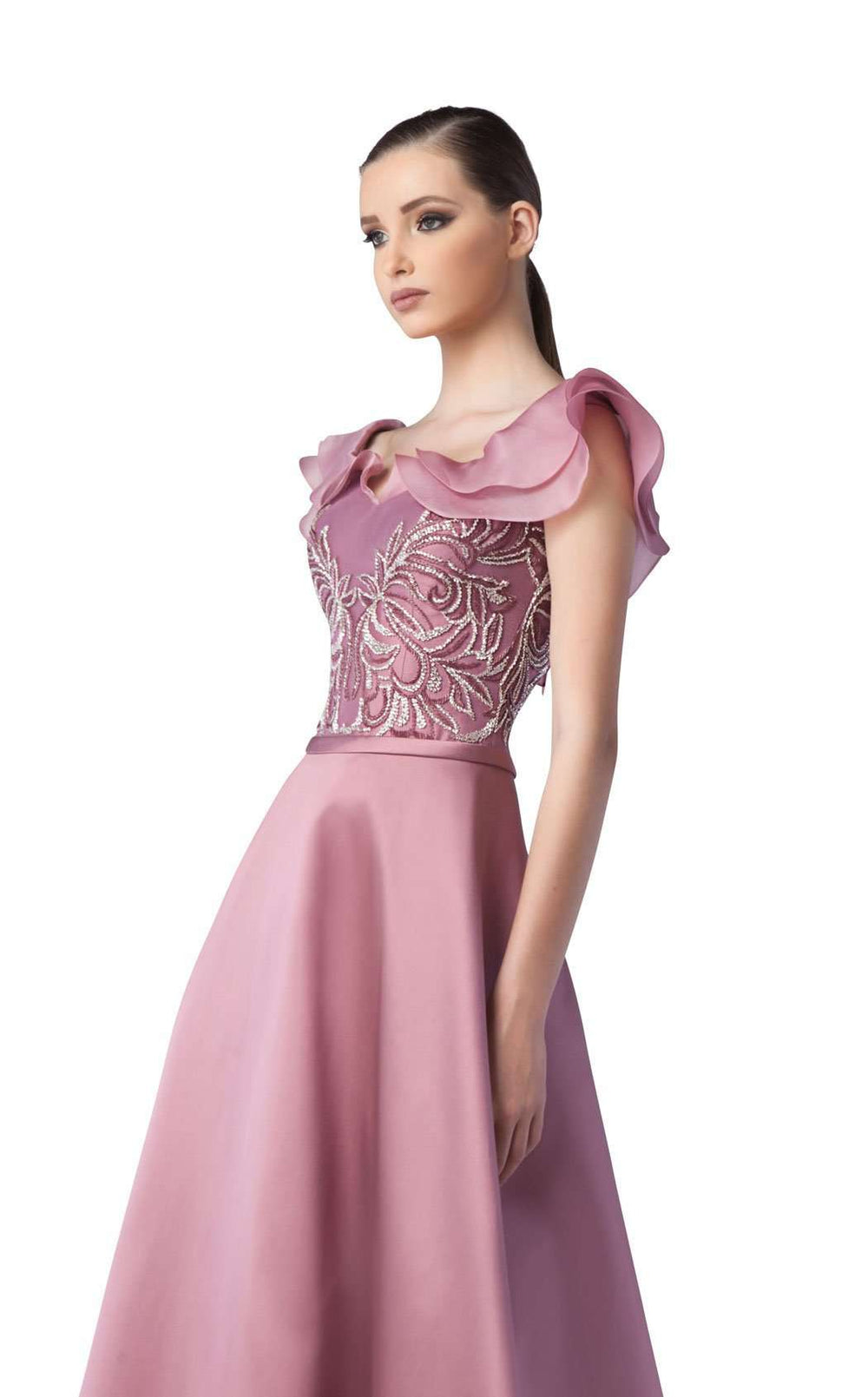 Edward Arsouni Couture 0251 Dress details - VOLAKK