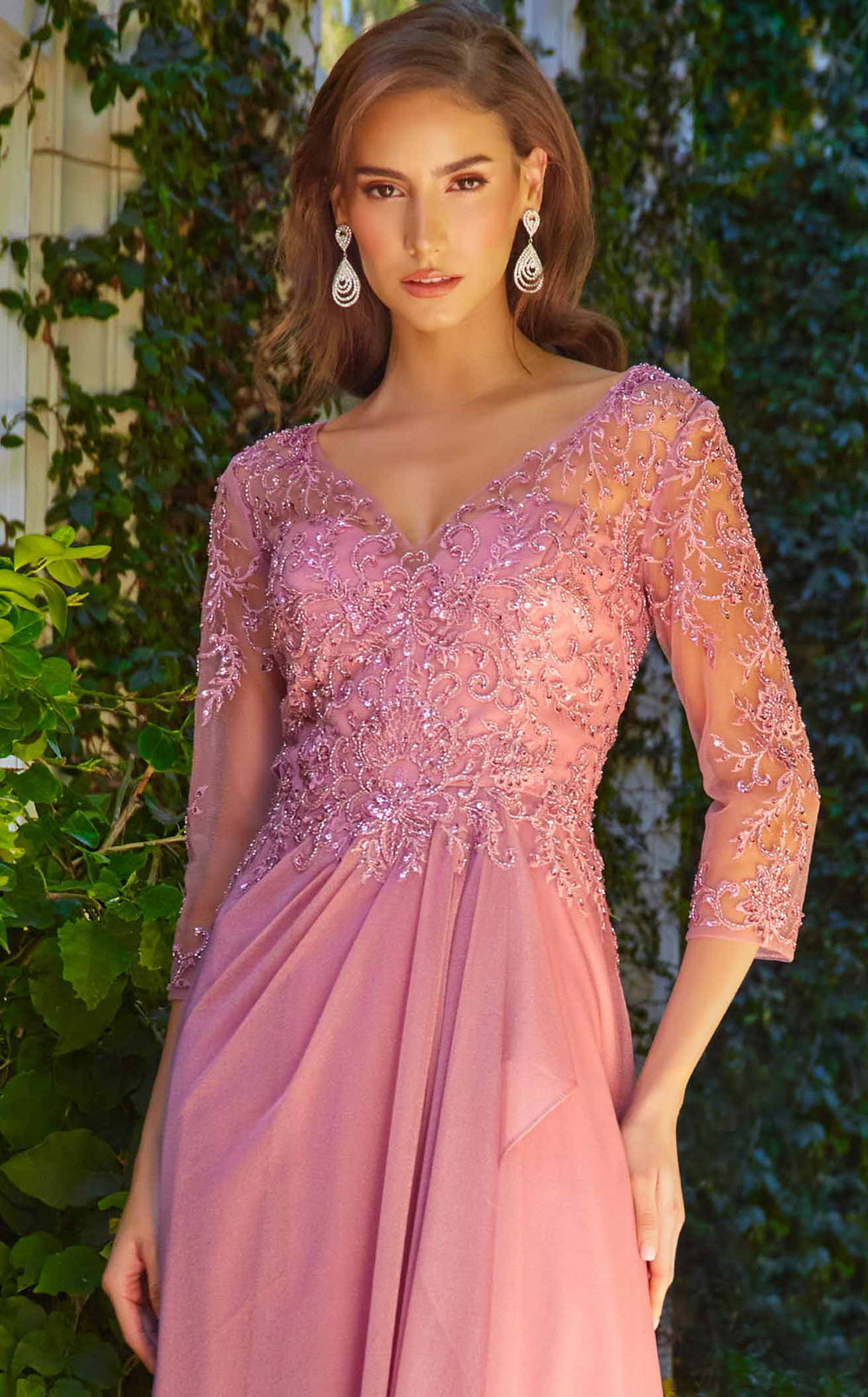 Exquisite Elizabeth K GL3574 Dress detail view - VOLAKK