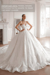 Lace Ball Gown Elmi view 2