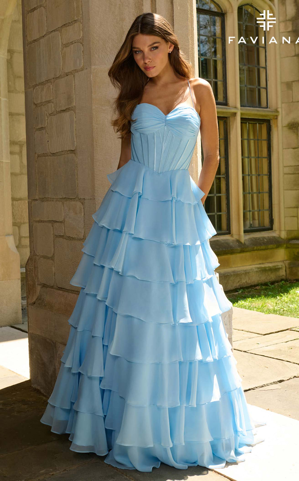 Exquisite Faviana 11420 Dress detail view - VOLAKK