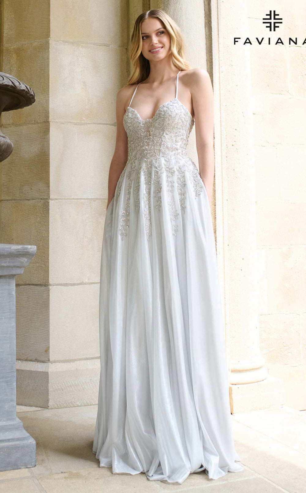 Exquisite Faviana 11449 Dress detail view - VOLAKK