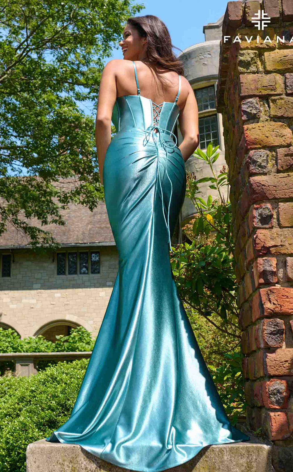 Exquisite Faviana 11454 Dress detail view - VOLAKK
