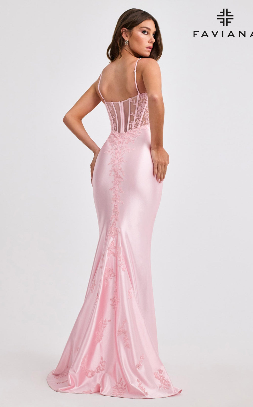 Exquisite Faviana 11466 Dress detail view - VOLAKK