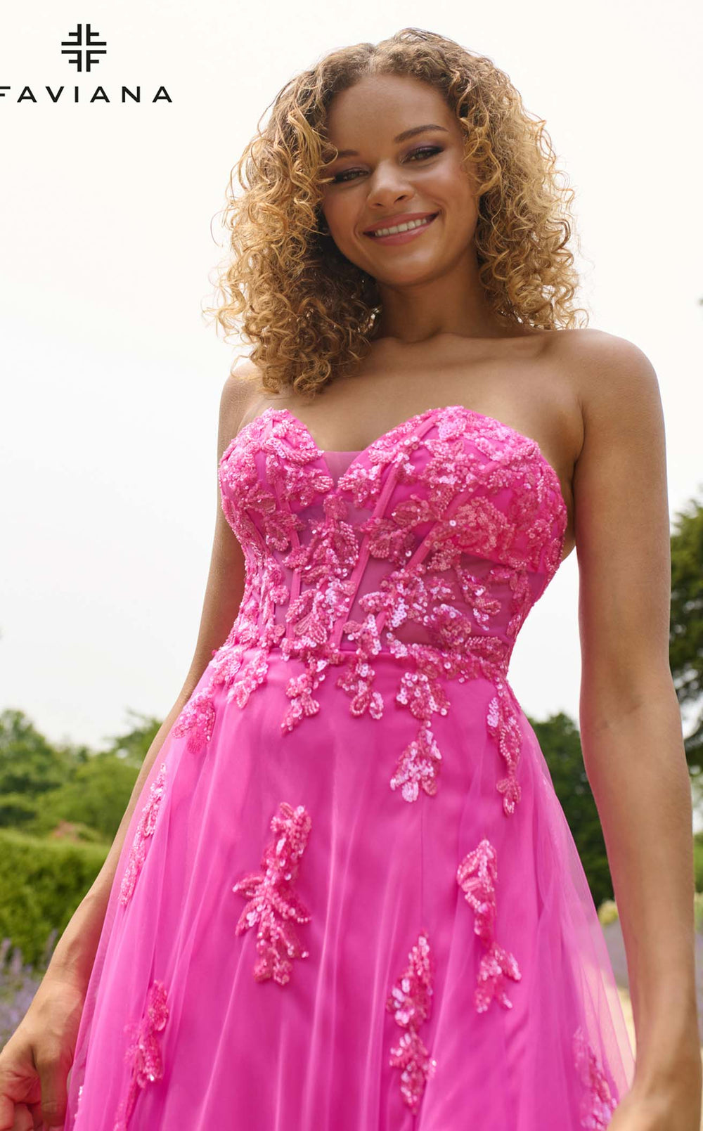 Faviana 11474 Dress details - VOLAKK