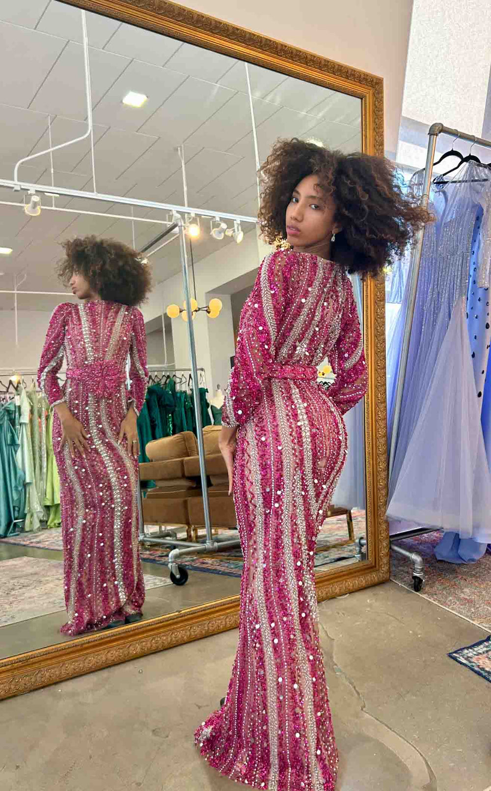 Iyza Belaar Mariam Dress details - VOLAKK