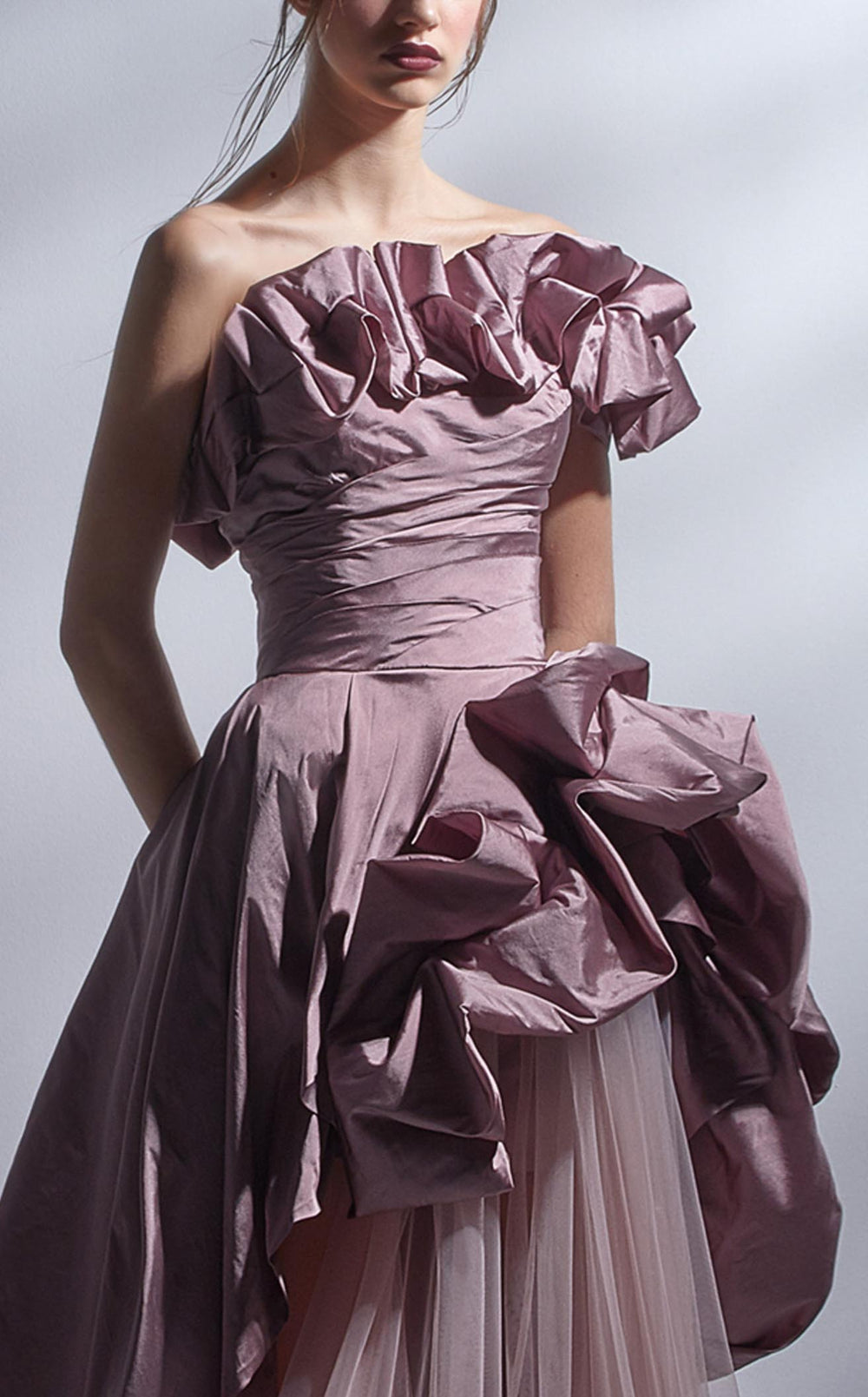 Exquisite MNM Couture G1257 Dress detail view - VOLAKK