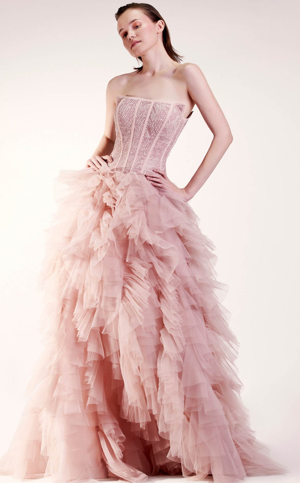 MNM Couture G1409 Dress details - VOLAKK