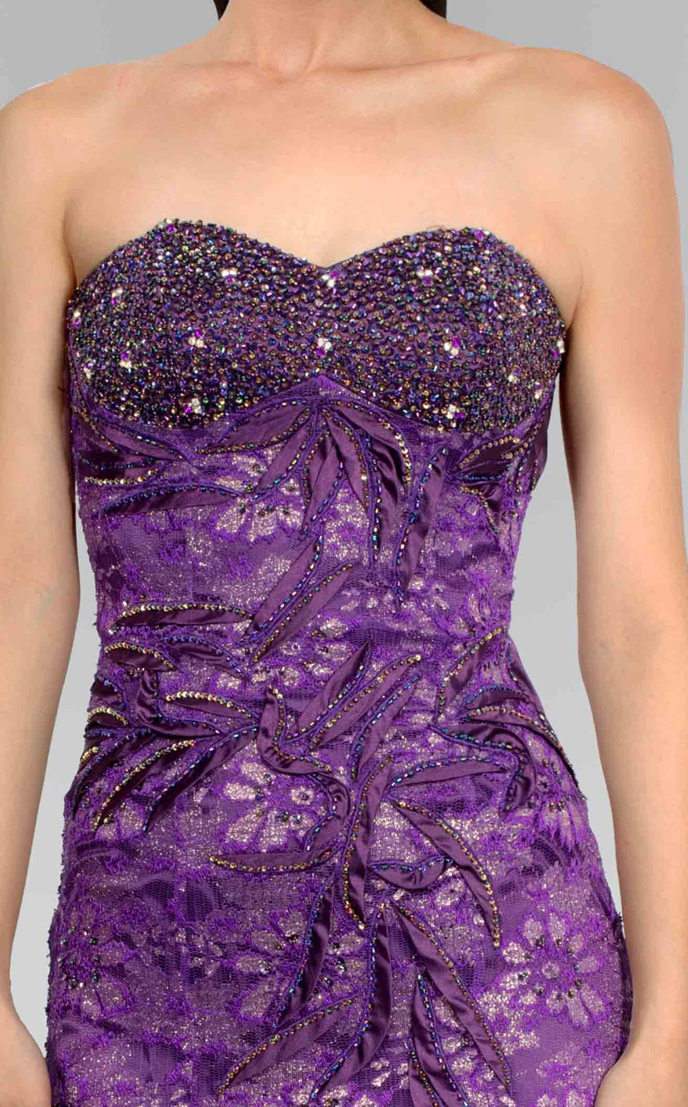 Exquisite Elizabeth K GL1006 Dress detail view - VOLAKK
