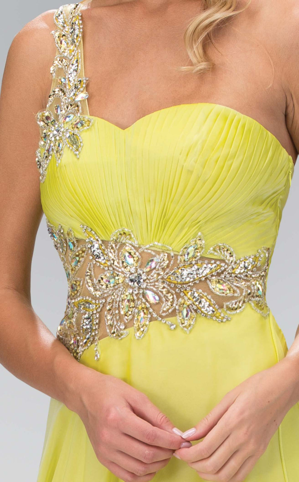 Exquisite Elizabeth K GL1083 Dress detail view - VOLAKK