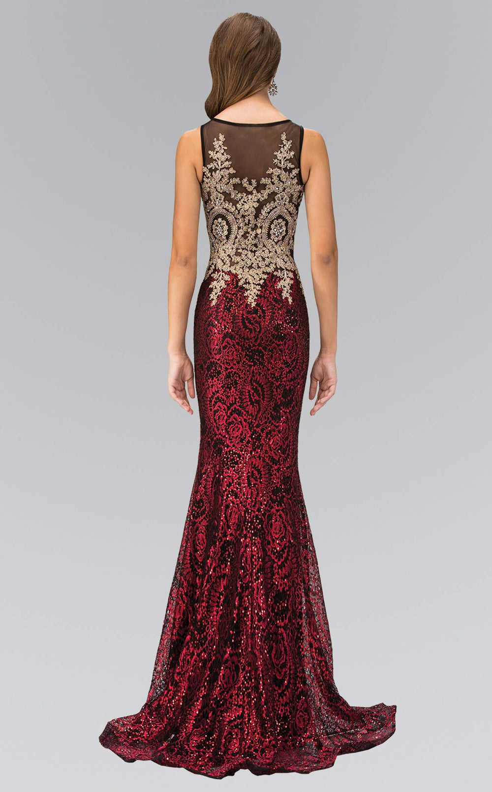 Exquisite Elizabeth K GL1319 Dress detail view - VOLAKK