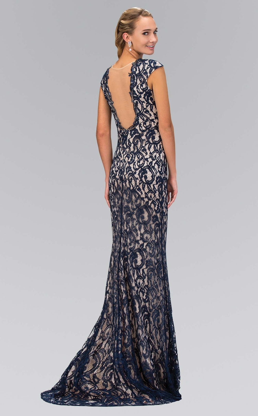 Exquisite Elizabeth K GL1420 Dress detail view - VOLAKK