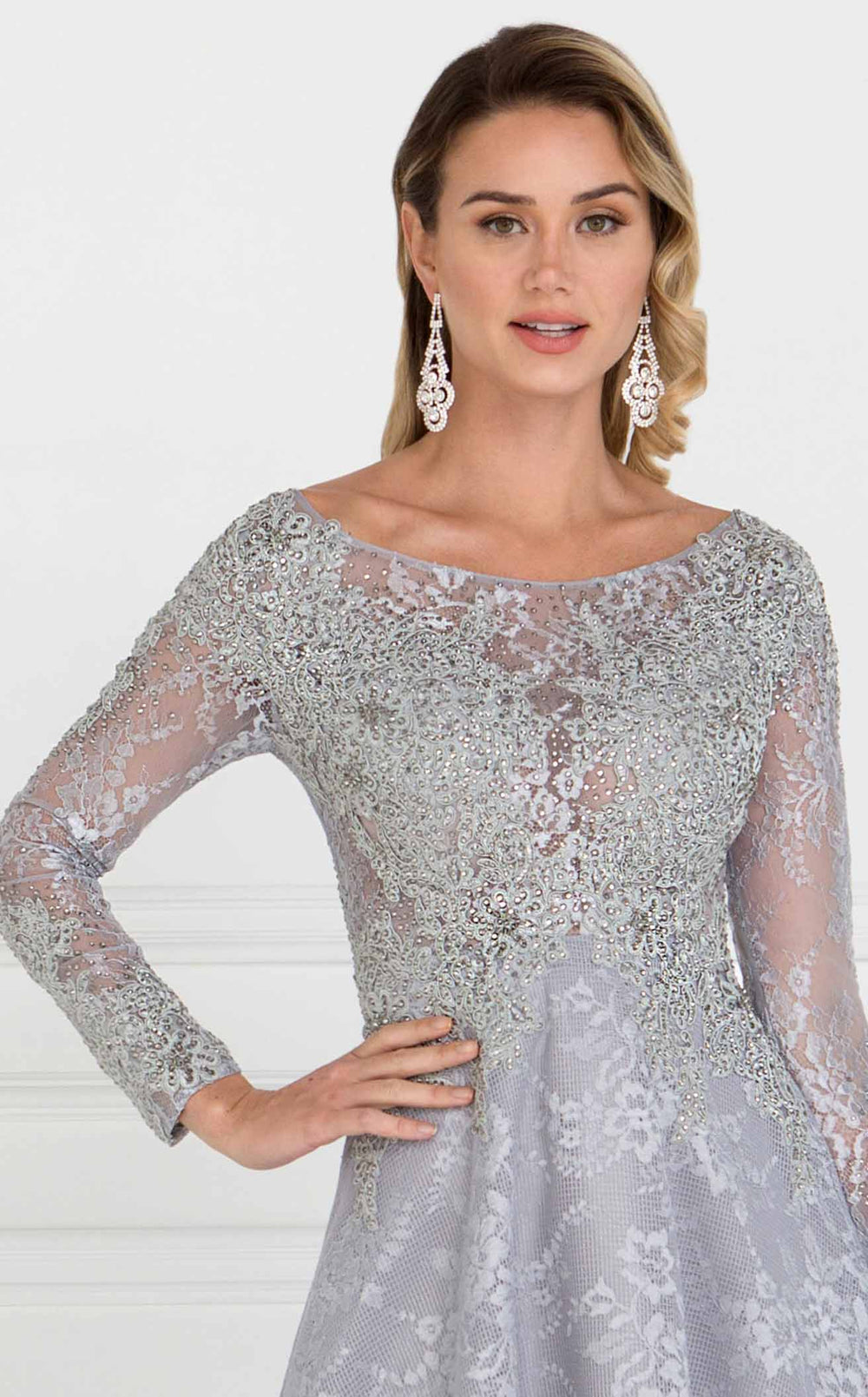 Exquisite Elizabeth K GL1537 Dress detail view - VOLAKK