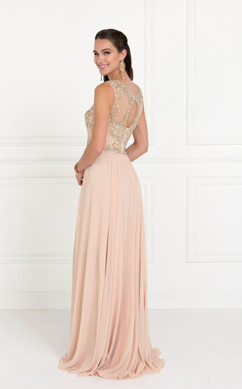 Exquisite Elizabeth K GL1565 Dress detail view - VOLAKK