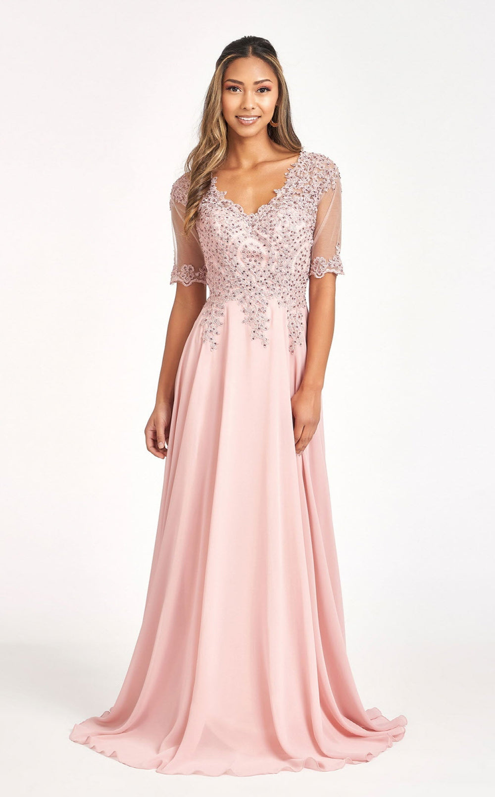 Exquisite Elizabeth K GL1982 Dress detail view - VOLAKK
