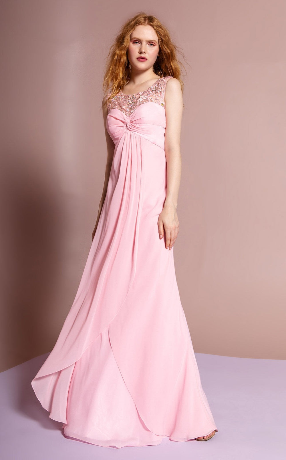 Exquisite Elizabeth K GL2061 Dress detail view - VOLAKK