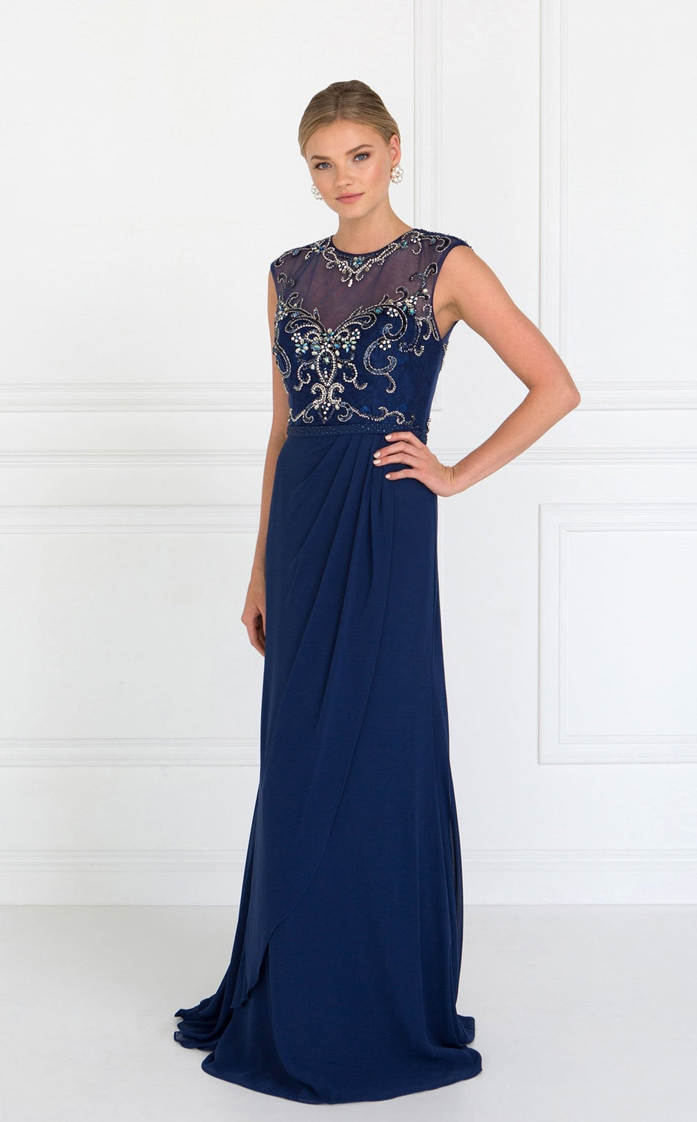 Exquisite Elizabeth K GL2099 Dress detail view - VOLAKK
