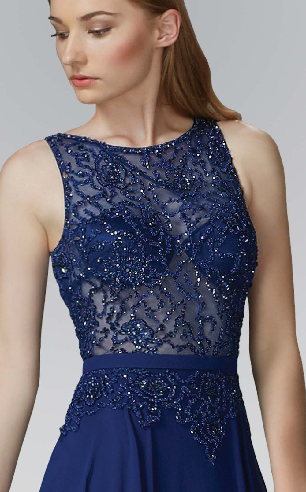 Exquisite Elizabeth K GL2103 Dress detail view - VOLAKK
