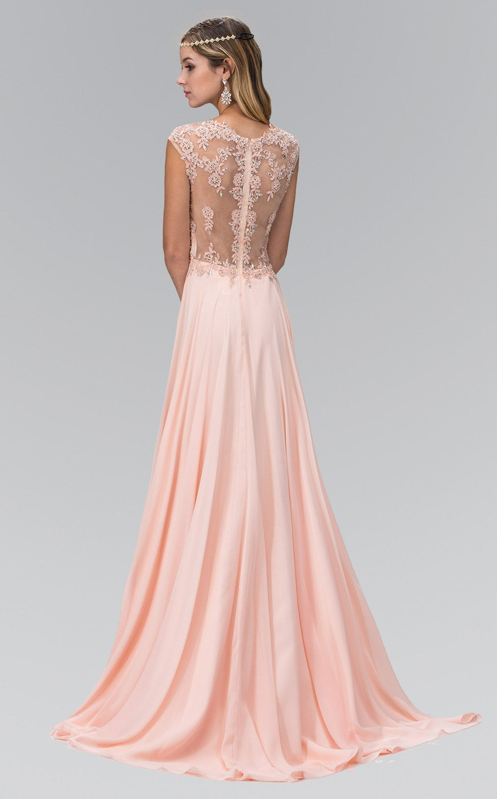 Exquisite Elizabeth K GL2136 Dress detail view - VOLAKK