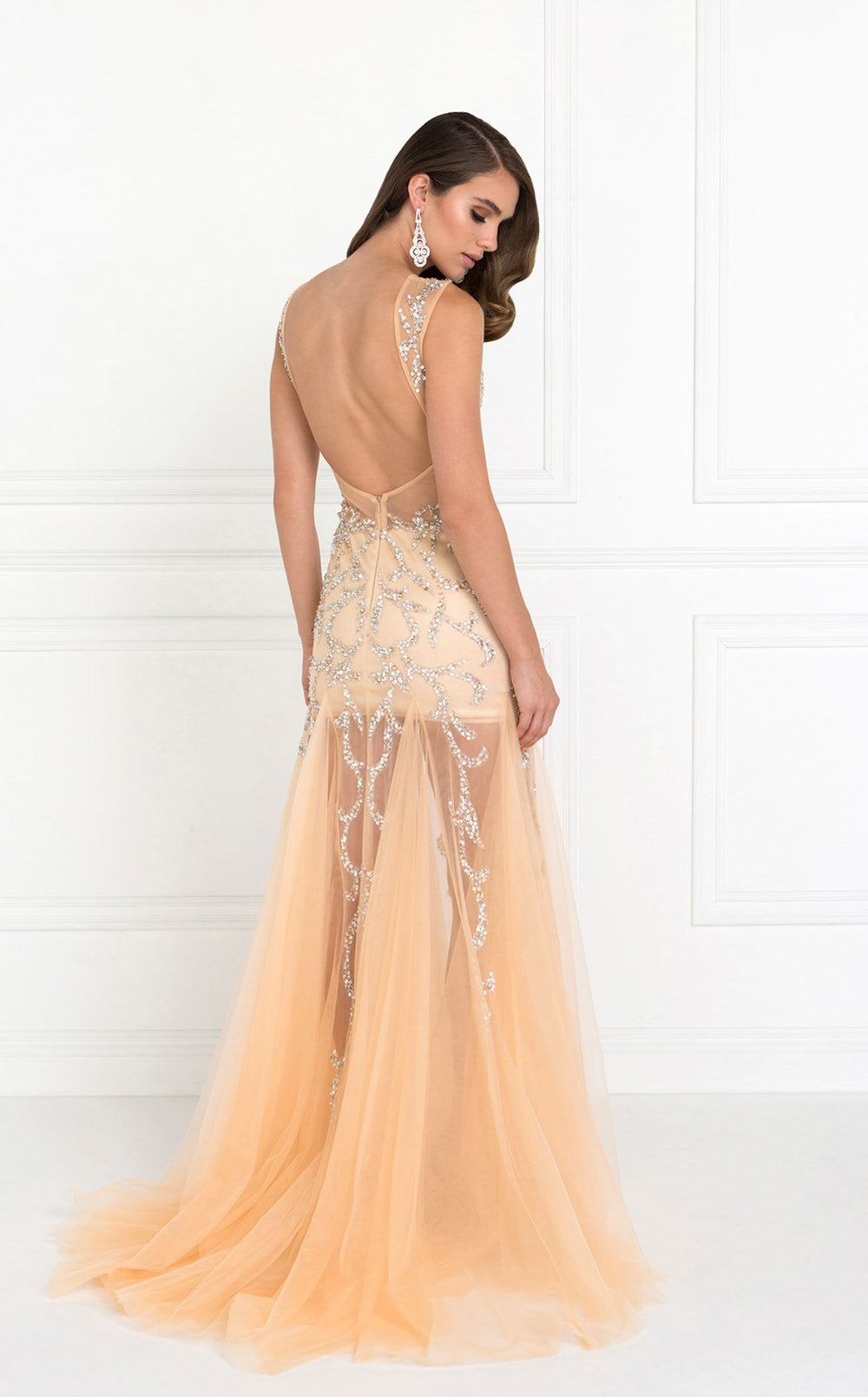 Exquisite Elizabeth K GL2153 Dress detail view - VOLAKK