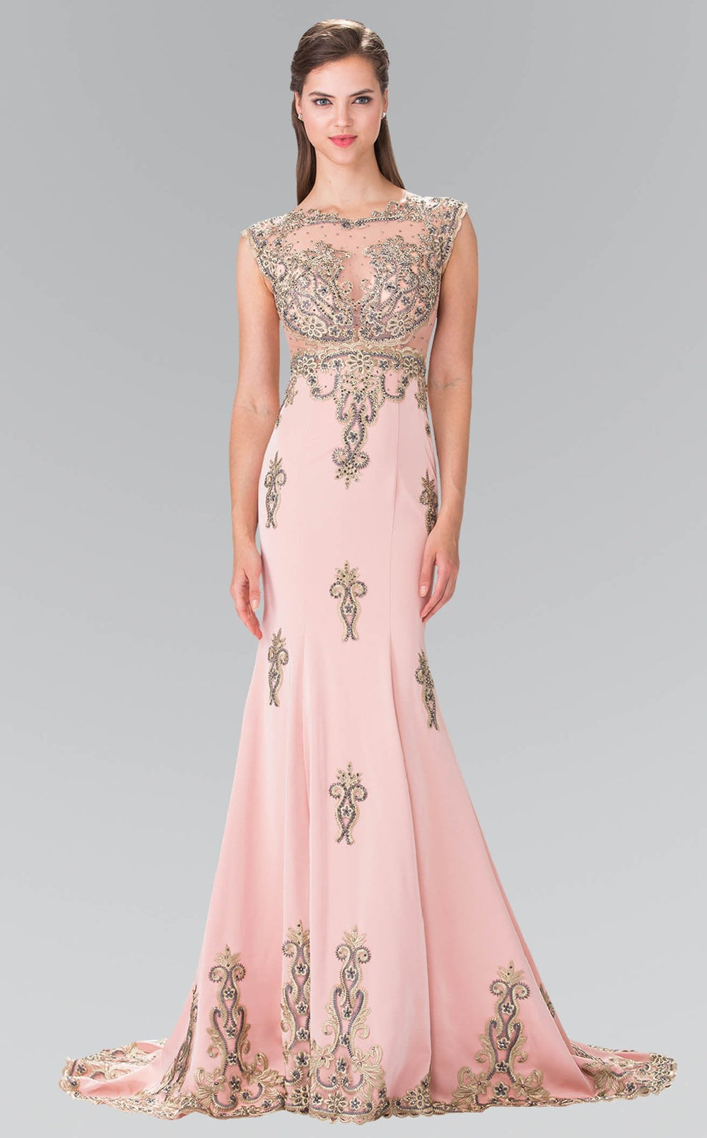 Exquisite Elizabeth K GL2233 Dress detail view - VOLAKK