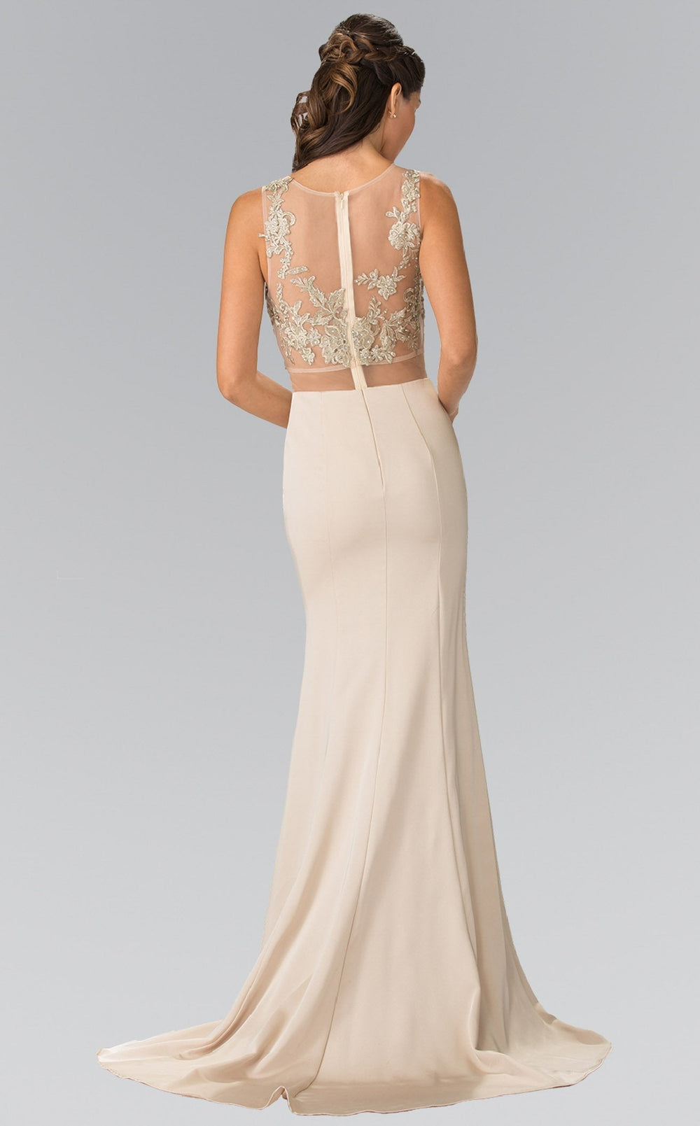 Exquisite Elizabeth K GL2247 Dress detail view - VOLAKK